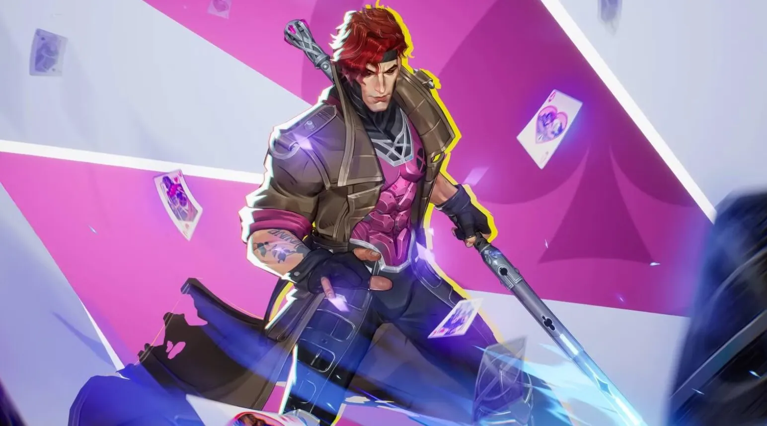 Gambit and devil dinosaur duo